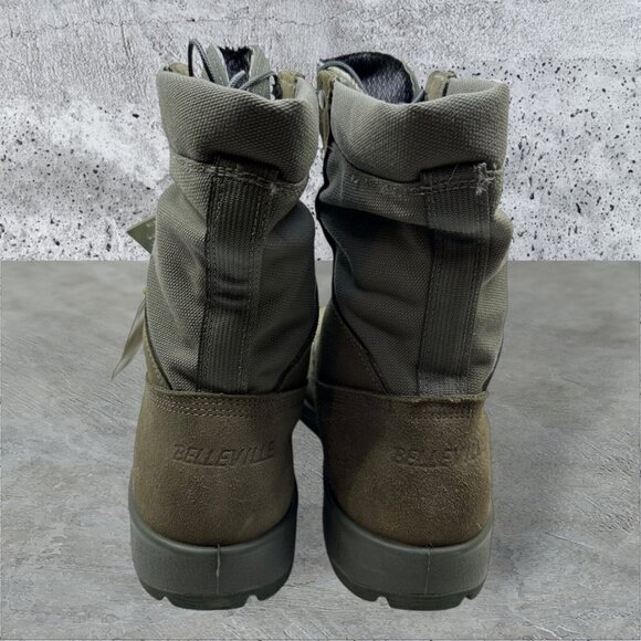 Belleville Combat Boots 650 Steel‎ Toe Military Flight Green Gore-Tex Size 15R main image 7